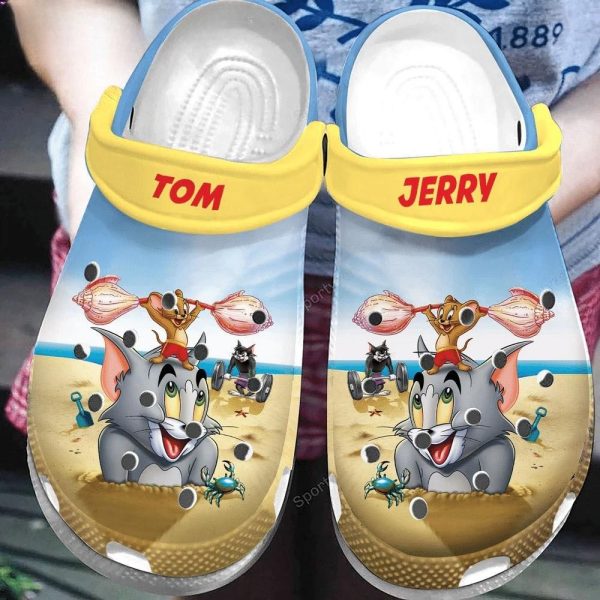 Best Friends Tom And Jerry Clogs removepics