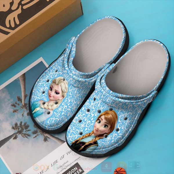 Elsa and Anna Frozen Crocband Clogs Clog Shoes