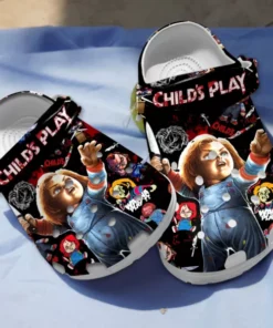 Non-slip Chucky Doll Child's Play Clogs, Well-Fit For Men And Women