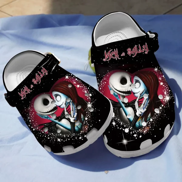 Love Heart On The Dark Night Clogs