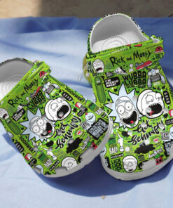 Funny Lightweight Rick And Morty Cartoon Clogs, Fun And Safe For Outdoor Play