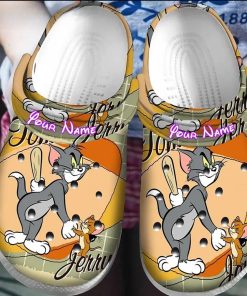Personalized Tom And Jerry Clogs removepics
