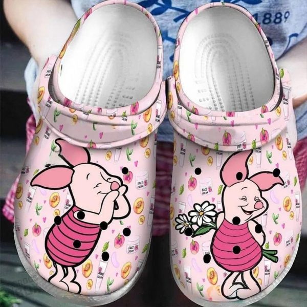 Piglet Pink Clogs removepics