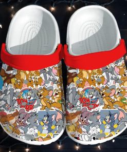 Tom And Jerry Pattern Clogs removepics
