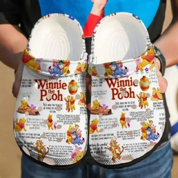 Winnie The Pooh Honey Funny Croc removepics