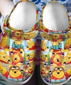 Winnie The Pooh Themed Clogs Sho removepics