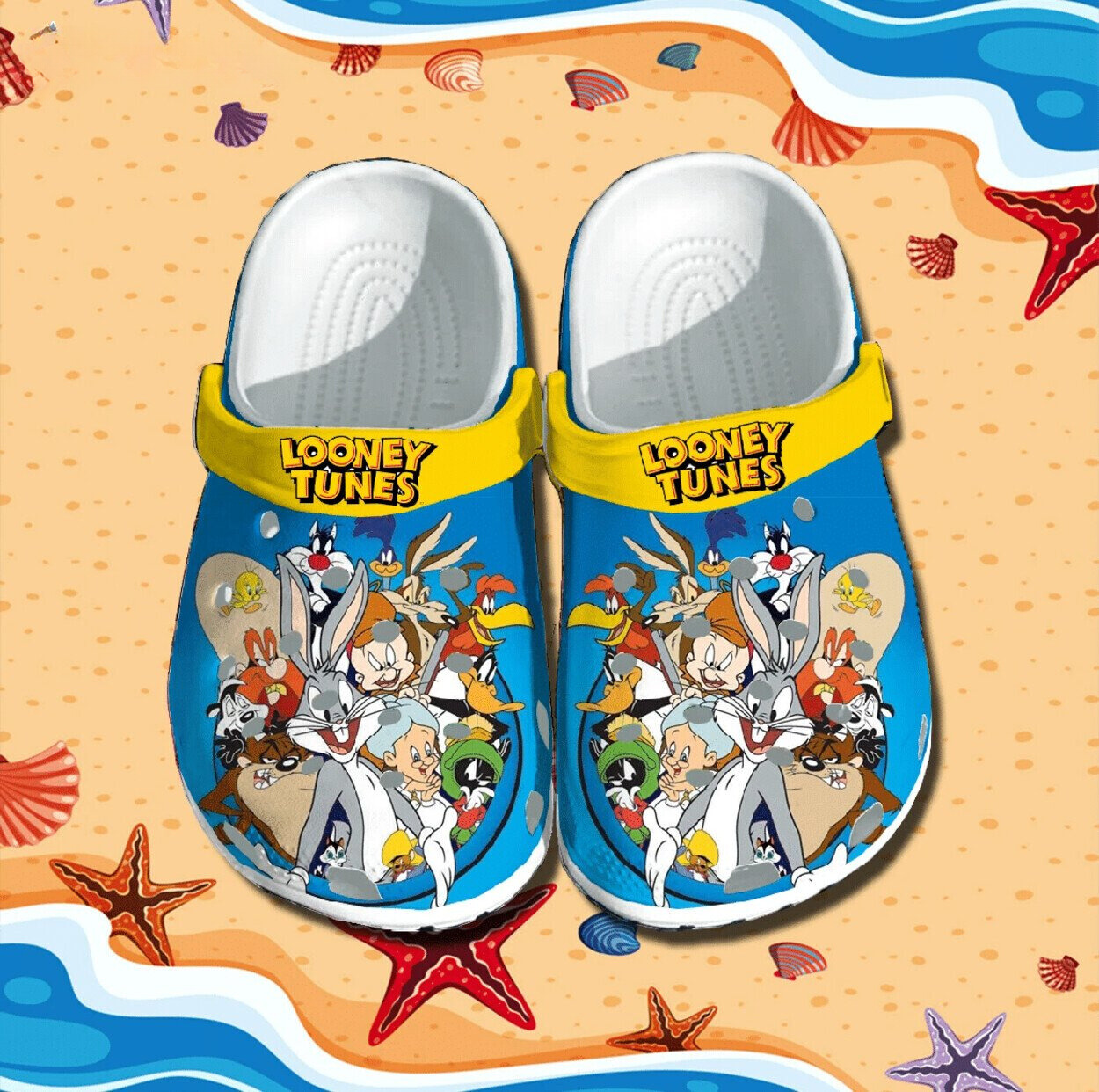 adults unisex clogs funny looney tunes cartoon classic clogs 4c6hl