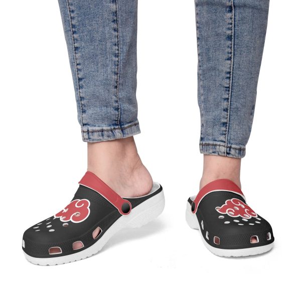 akatsuki naruto single cloud custom clogs ysv39