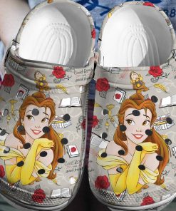 belle beauty the beast clogs 3d clog shoes 8982 hlvfd