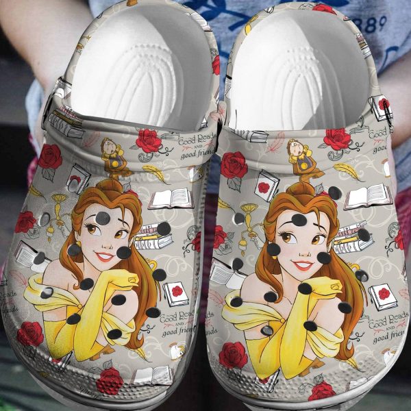 belle beauty the beast clogs 3d clog shoes 8982 hlvfd