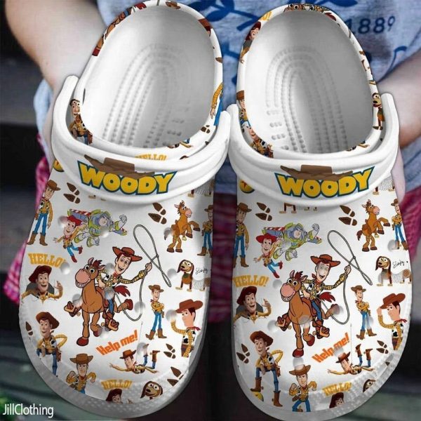 cartoon toy story woody shoes clogs 1686628314