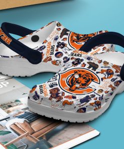 chicago bears nfl sport clogs crocband clogs shoes comfortable for men women and kids 2