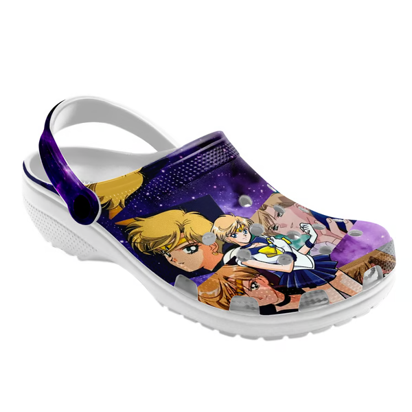 good looking sailor moon anime purple clogs l4tea