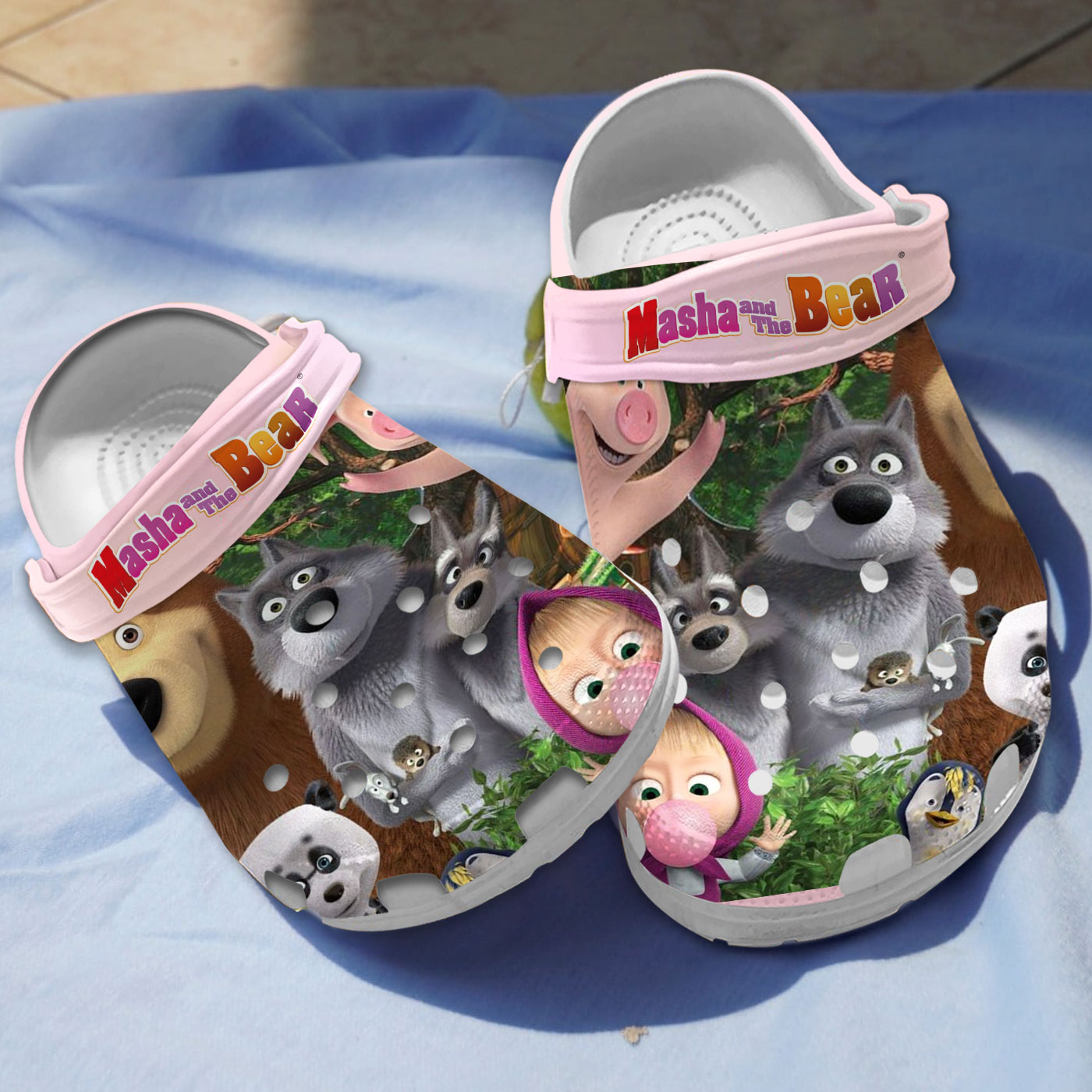 masha with animal friends cute clogs fast shipping is available vr2as