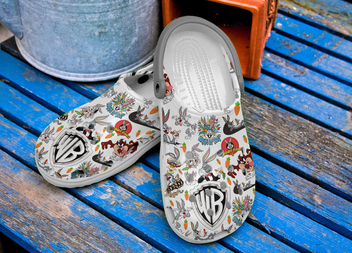 personalized adults looney tunes bugs bunny clogs express shipping available! njt30