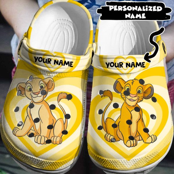 personalized lion king clogs 1