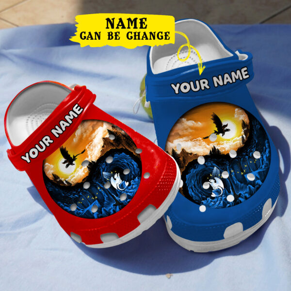 personalized unique cartoon clogs how to train your dargon classic clogs aiqg8