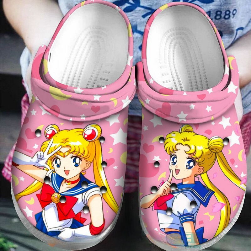 pretty sailor moon classic pink clogs clogs srzt6