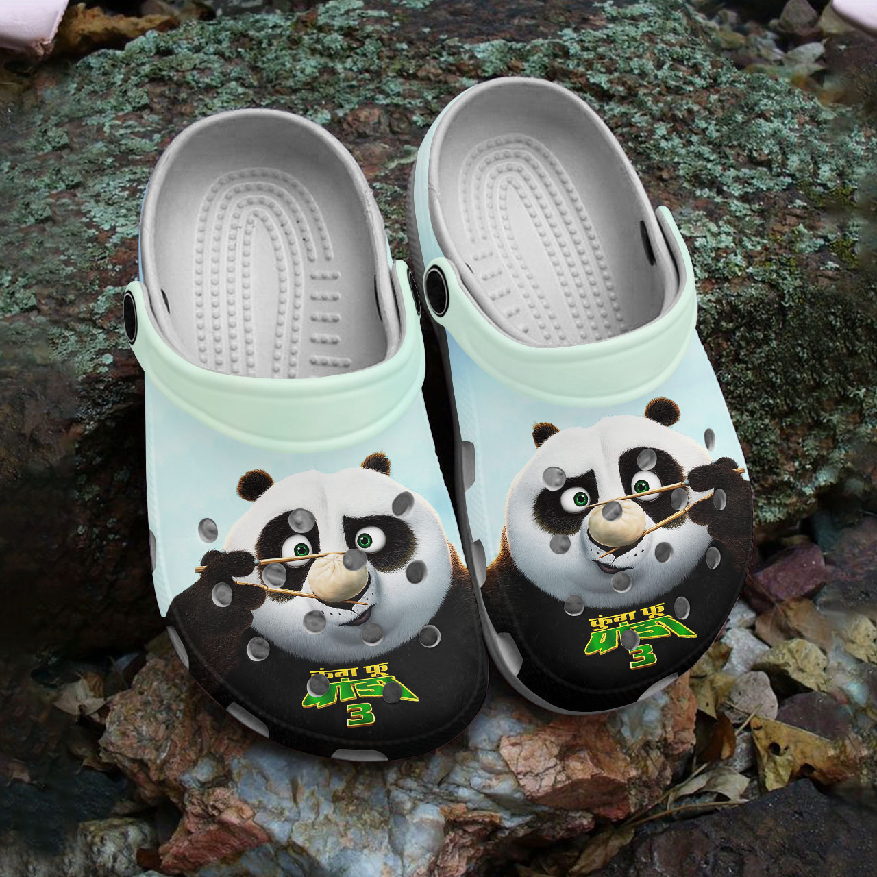 so cute kung fu panda clogs unisex lightweight sandals clogs for adult 9z1gt