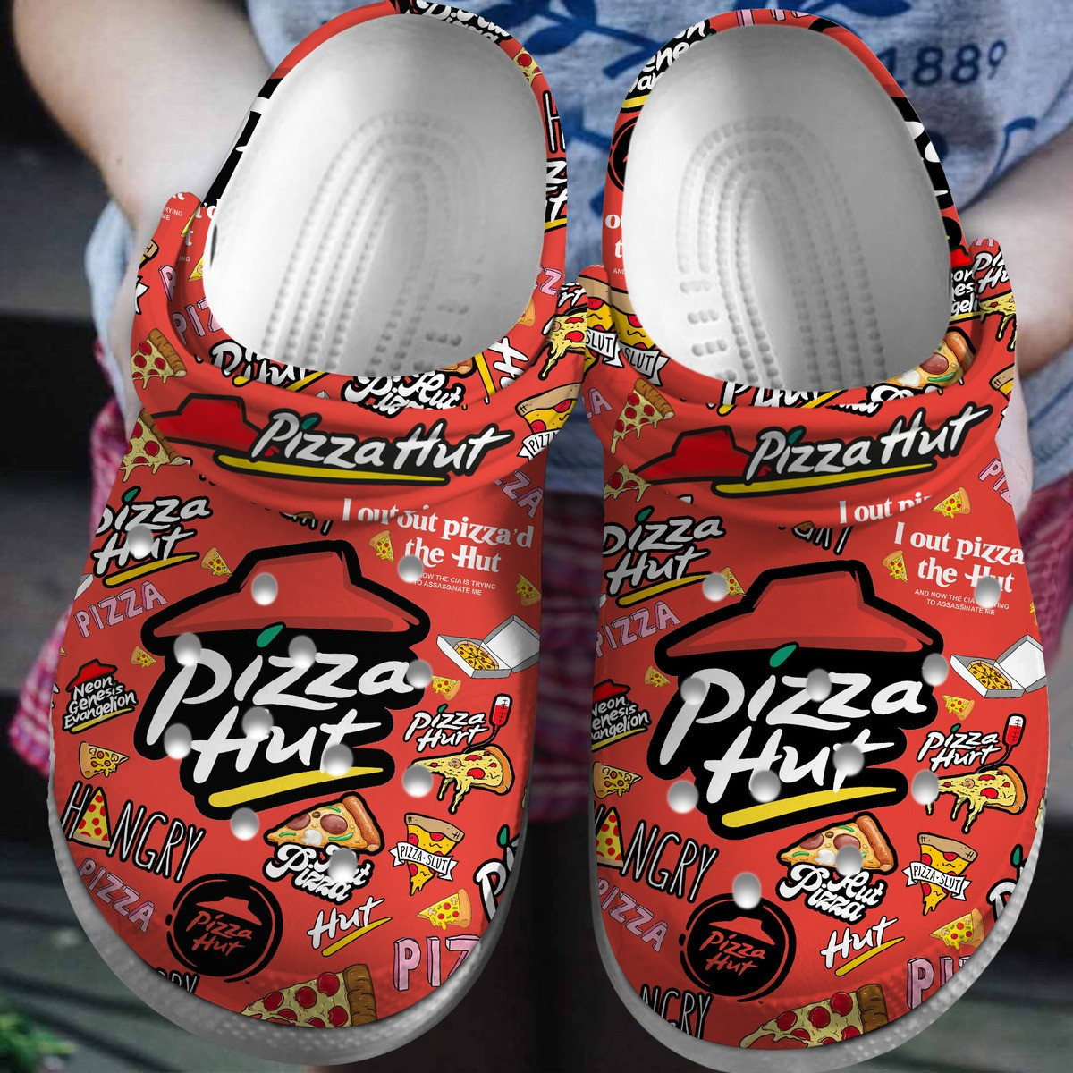 step in comfort with our pizza hut unisex clogs perfect for outdoor play gek84