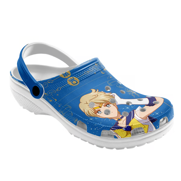 step into anime world with our beautiful sailor moon blue clogs nlfjd