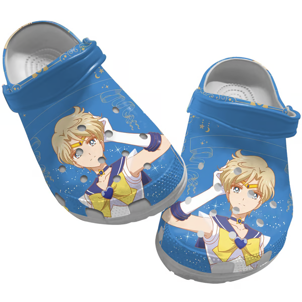 step into anime world with our beautiful sailor moon blue clogs nmf9s