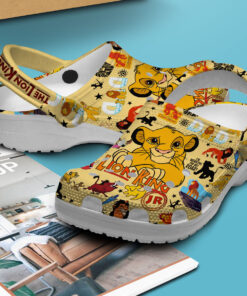 the lion king cartoon movie clogs crocband clogs shoes comfortable for men women and kids sportwearmerch exclusive gvugv