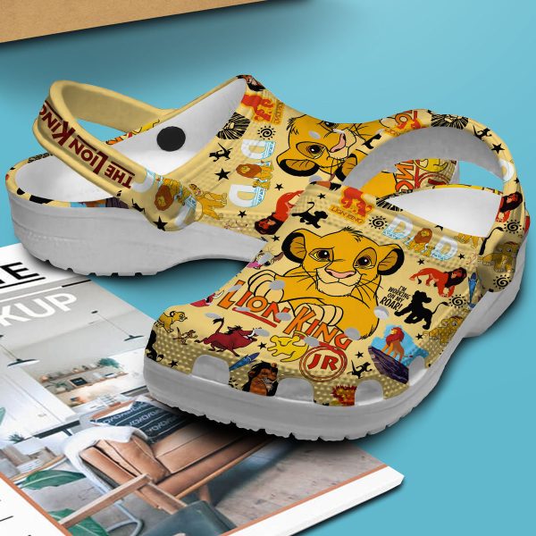 the lion king cartoon movie clogs crocband clogs shoes comfortable for men women and kids sportwearmerch exclusive gvugv