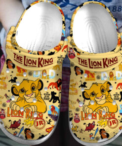 the lion king cartoon movie clogs crocband clogs shoes comfortable for men women and kids sportwearmerch exclusive simox