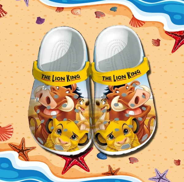 the lion king clogs clog shoes sportwearmerch exclusive r29jz