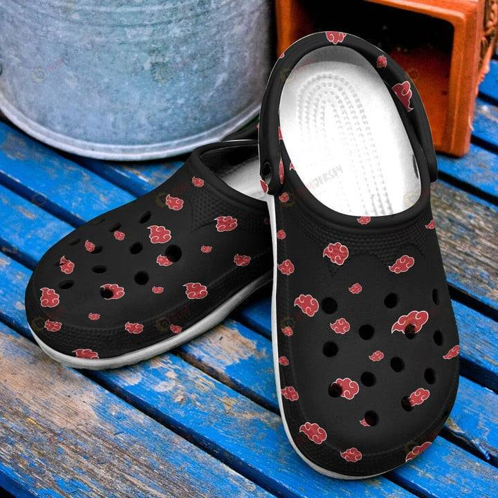 ultra light water friendly sandals akatsuki naruto single cloud classic black clogs yezkt