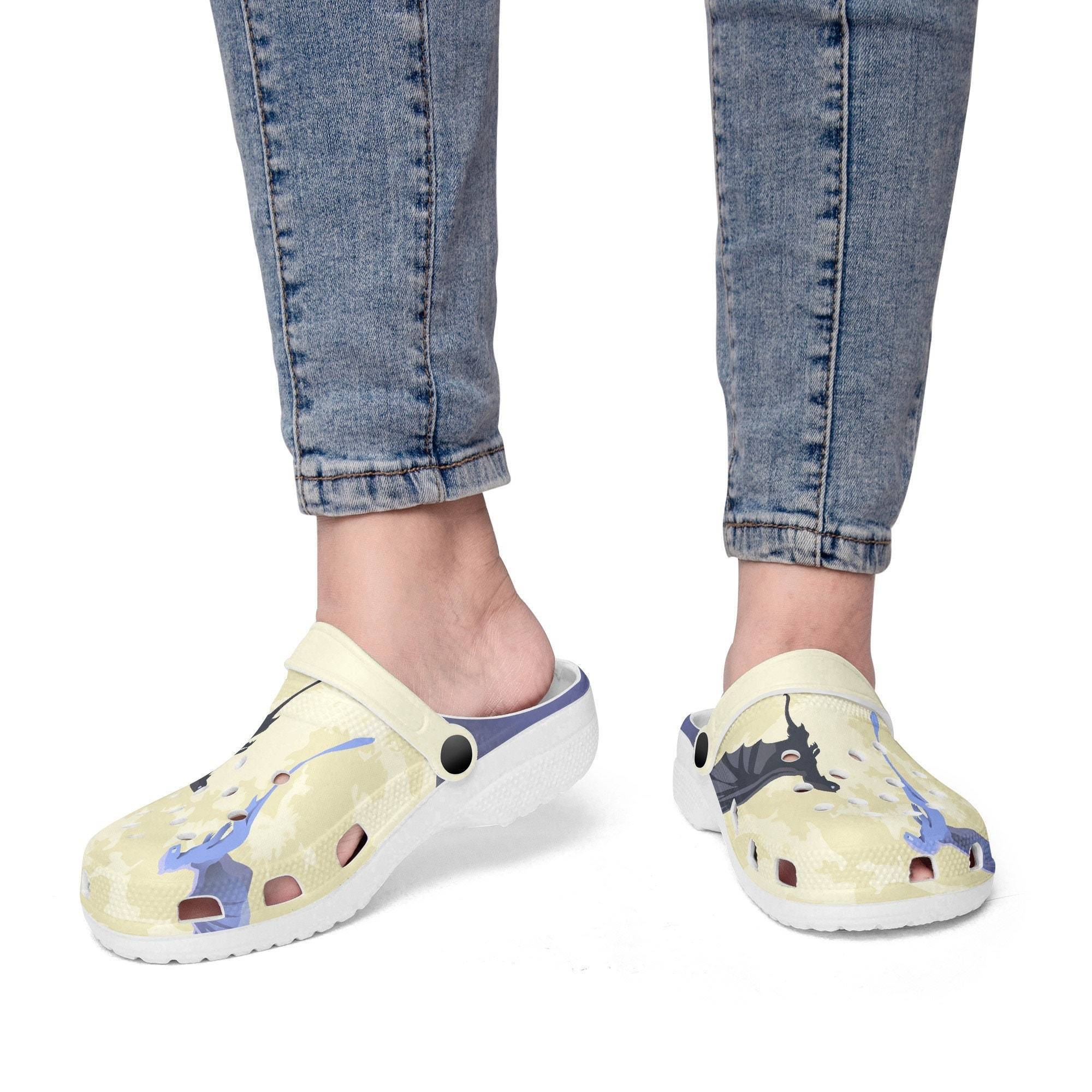 unisex classic clogs light fury and toothless clogs ejlve