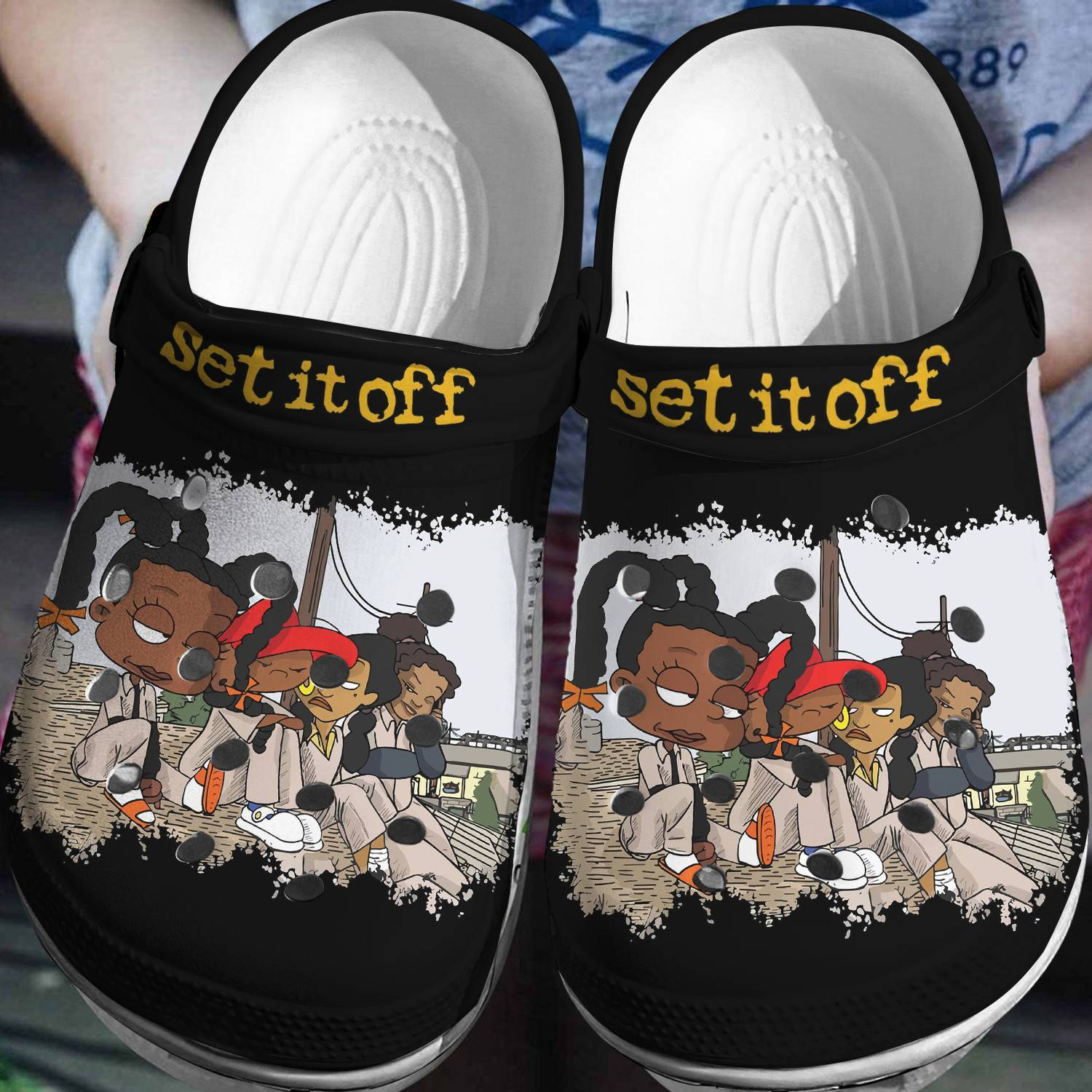 unisex classic clogs rugrats cartoon characters clogs sxqhc