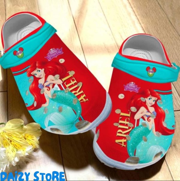 walk in style with ariel princess clogs go8ix