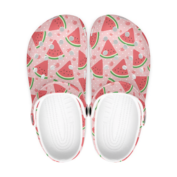 a great design watermelon classic sweet pink clogs gdmx6