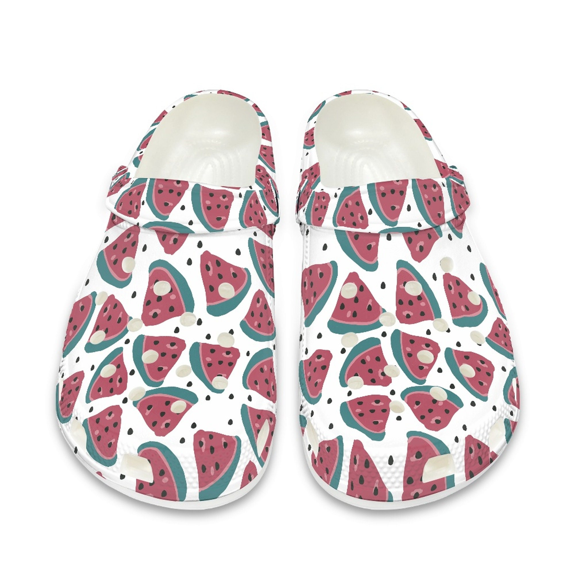 a great design watermelon classic white clogs dahp6