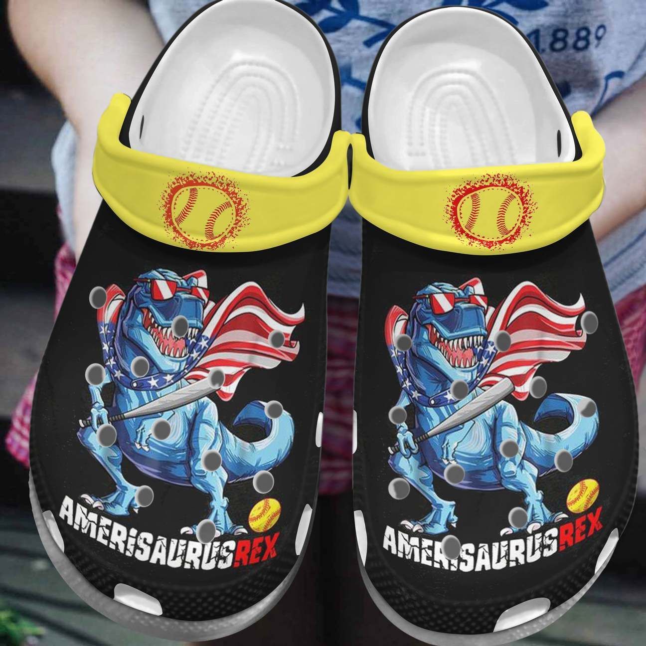 amazing design of t rex dinosaur black classic clogs for you jrxi2