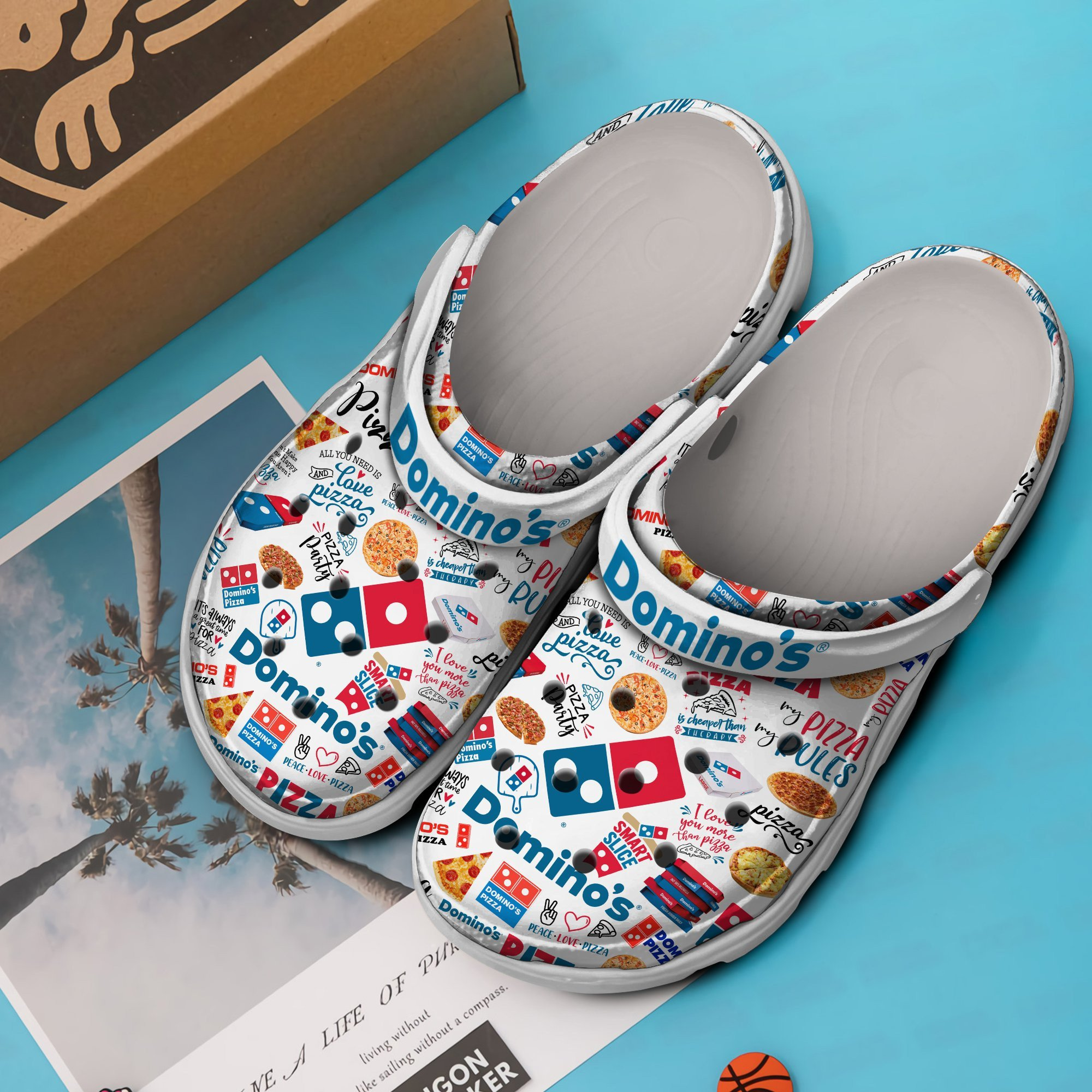 amazing design pizza dominos classic white clogs oolhy