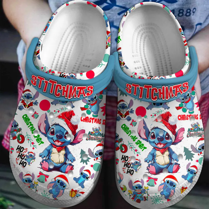 beautiful and stylish stitchmas cute clogs a creative gift idea for christmas asntf