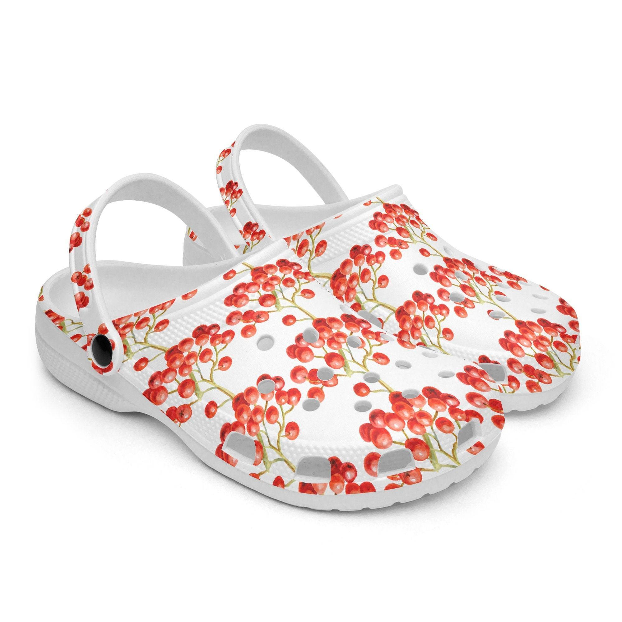 beautiful cherries breathable unisex clogs u9ua5