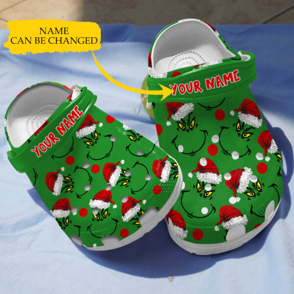 become outstanding with our personalized grinch christmas green clogs mde5w