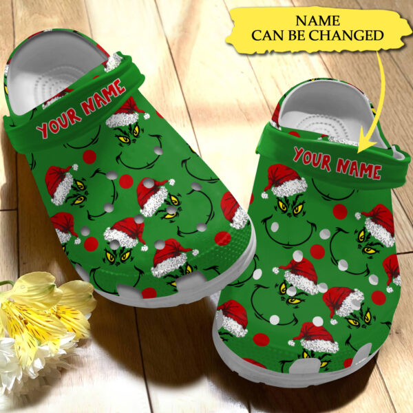 become outstanding with our personalized grinch christmas green clogs z8aot