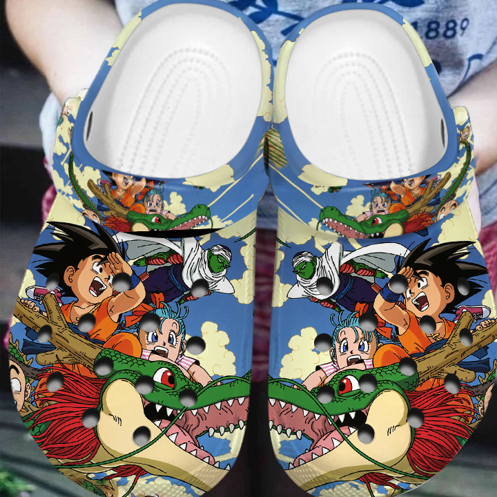 breathable and lightweight dragon ball anime clogs cute and safe for outdoor play z0jxs