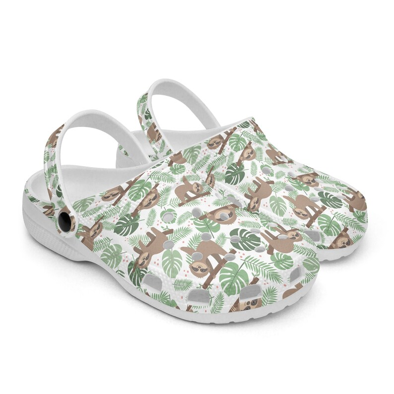 climbing sloth light green classic clogs fast shipping is available nmptt