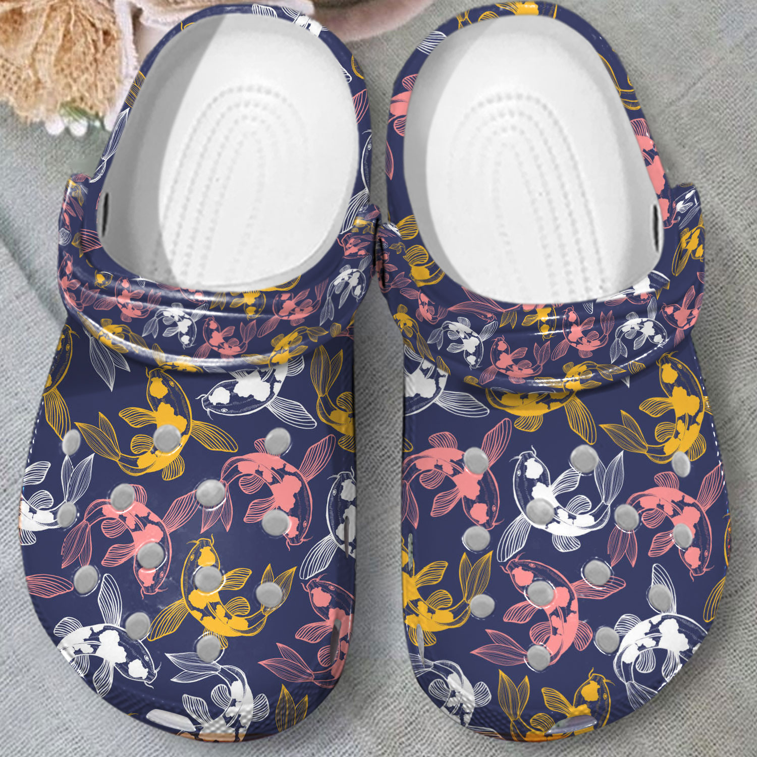 colorful goldfish classic sandals clogs the best clogs for fish lovers z1irp