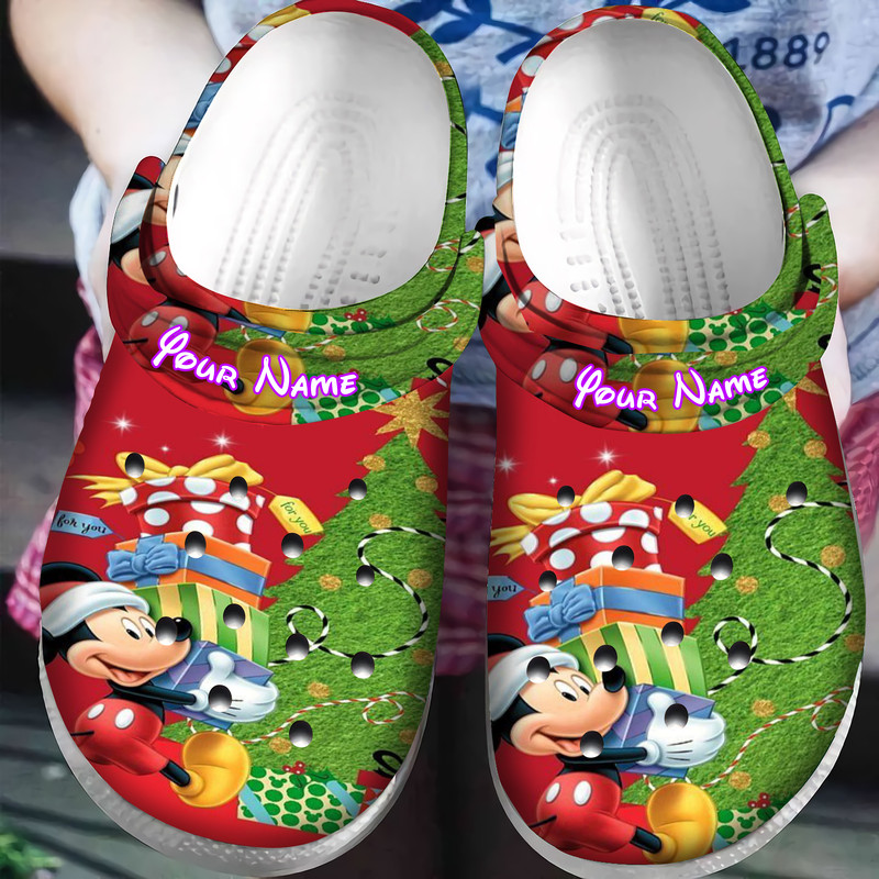 customized mickey mouse clogs best clogs for christmas holiday pklbr