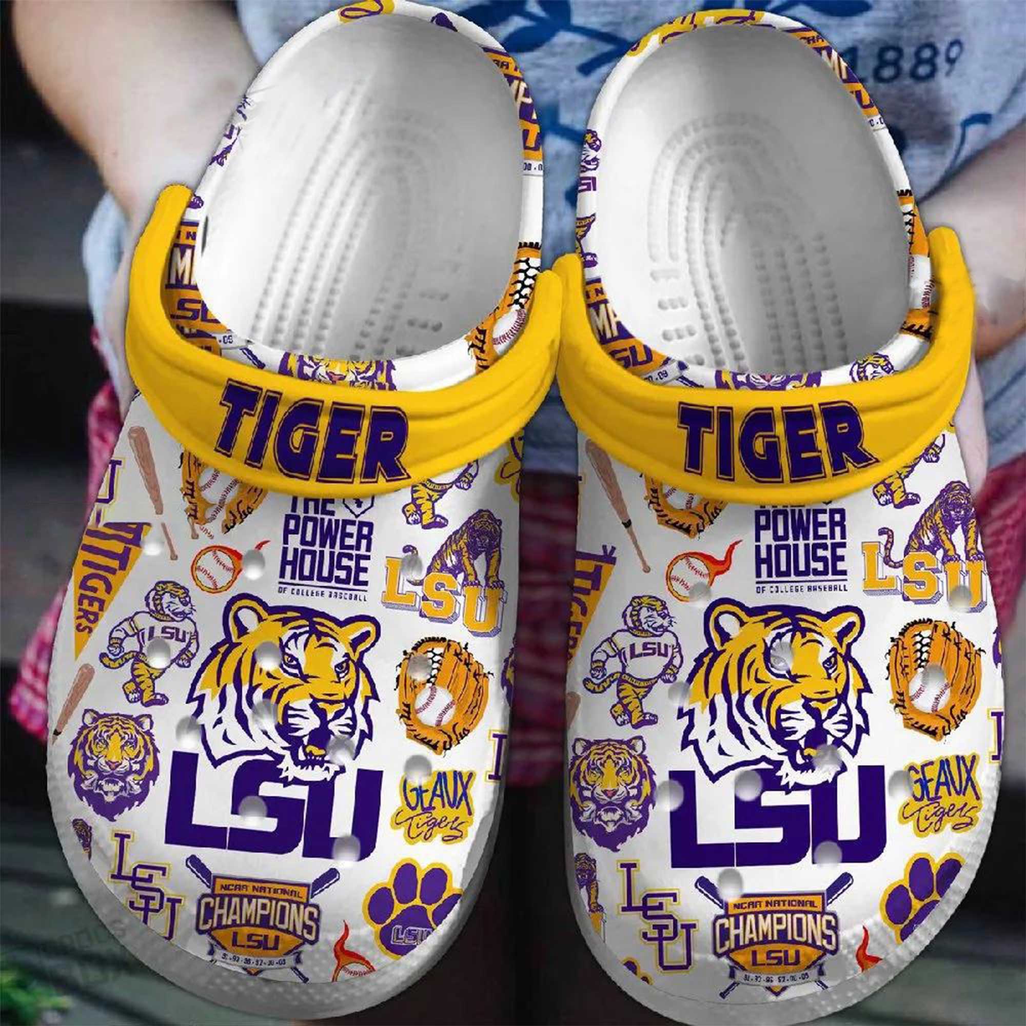 cute lsu tiger the hot clogs for fans fast shipping is available z35cl