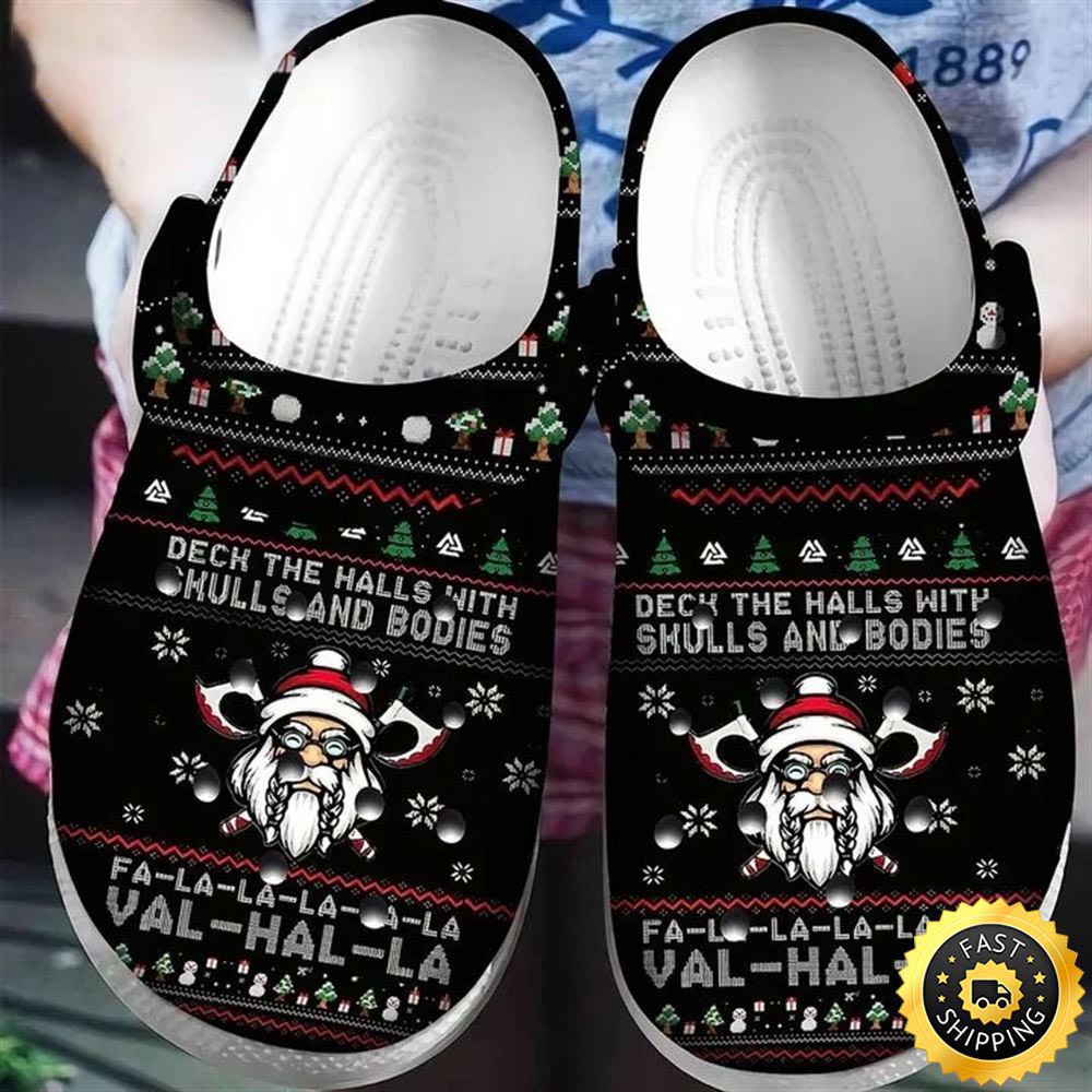deck the halls non slip black clogs best gift for you ykvvr