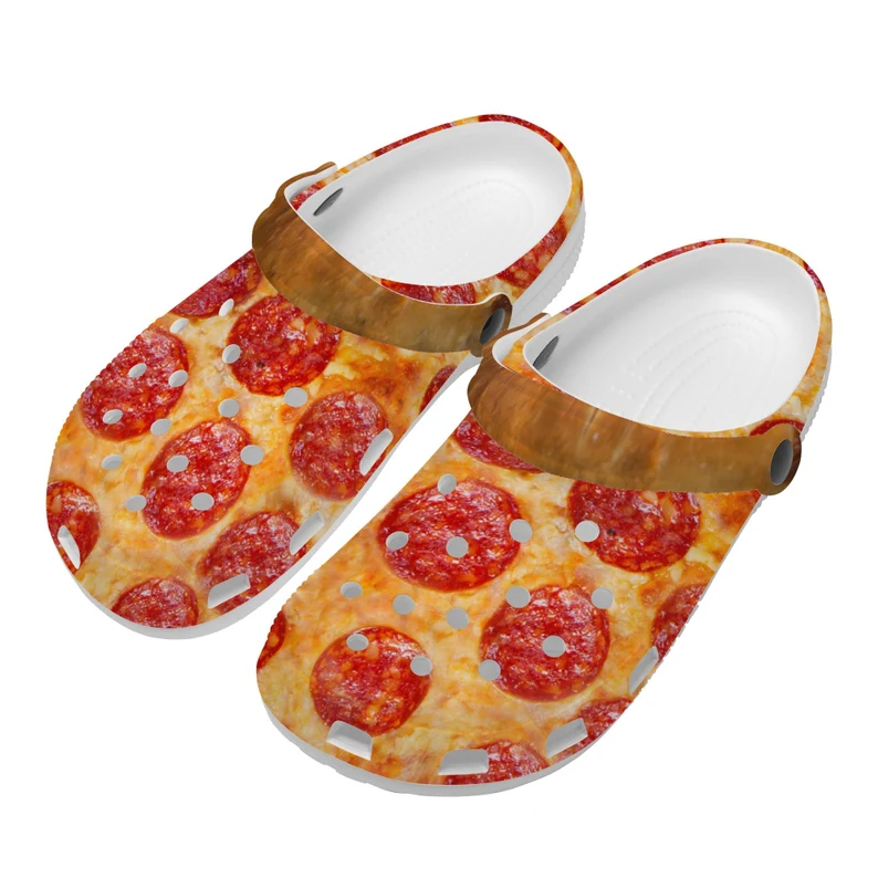 delicious design pizza classic soft sandals clogs m6vs6