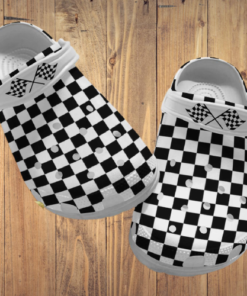 durable and water resistant checkered flag full of clogs quick delivery available pauoo